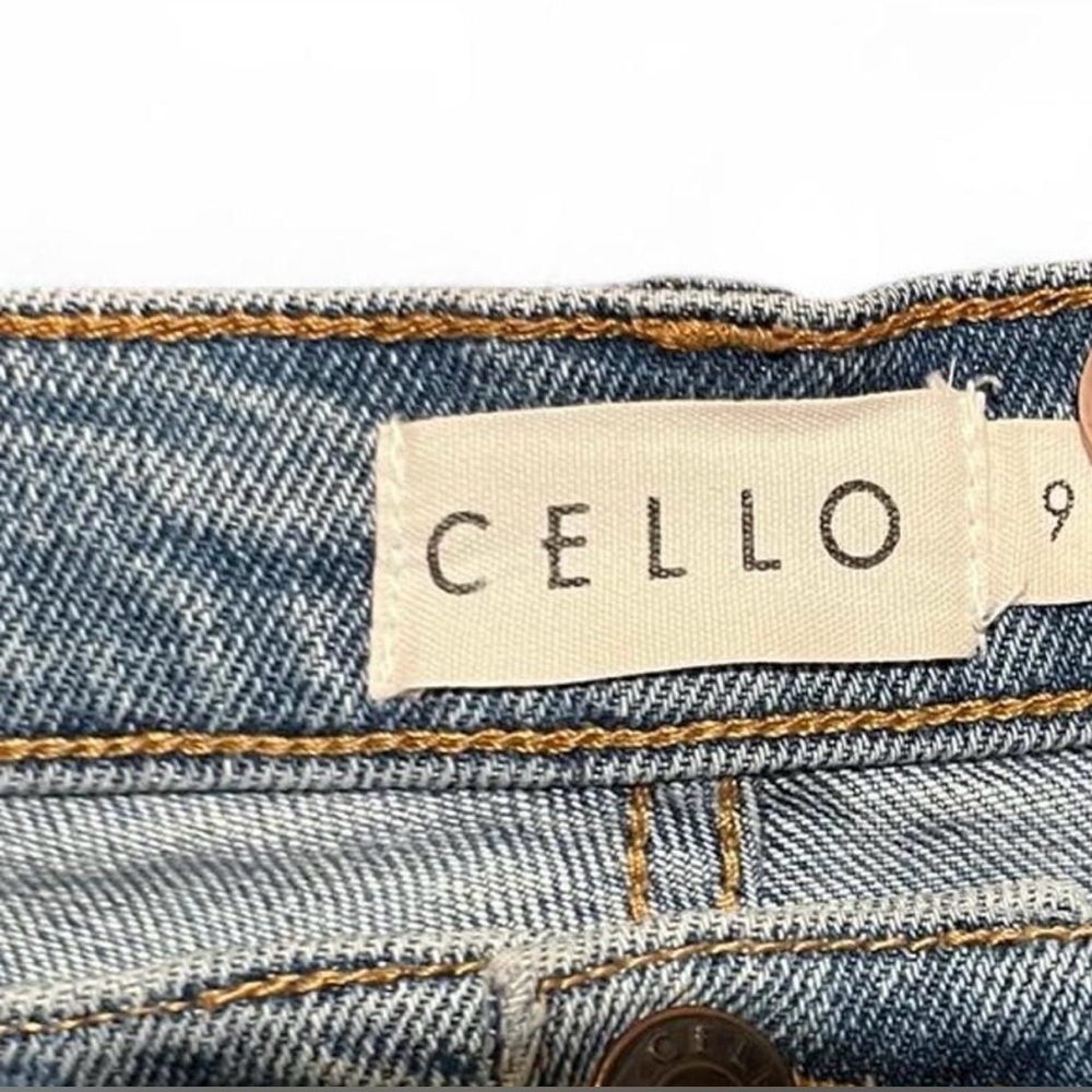 Cello Women’s 9 90s Mom Girlfriend Blue Denim Jeans - Picture 3 of 6